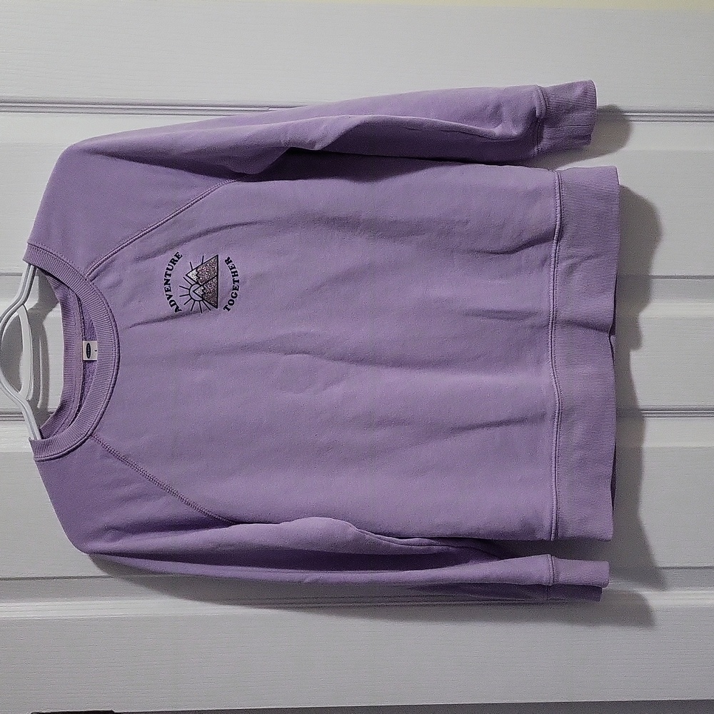 Old Navy purple crew neck